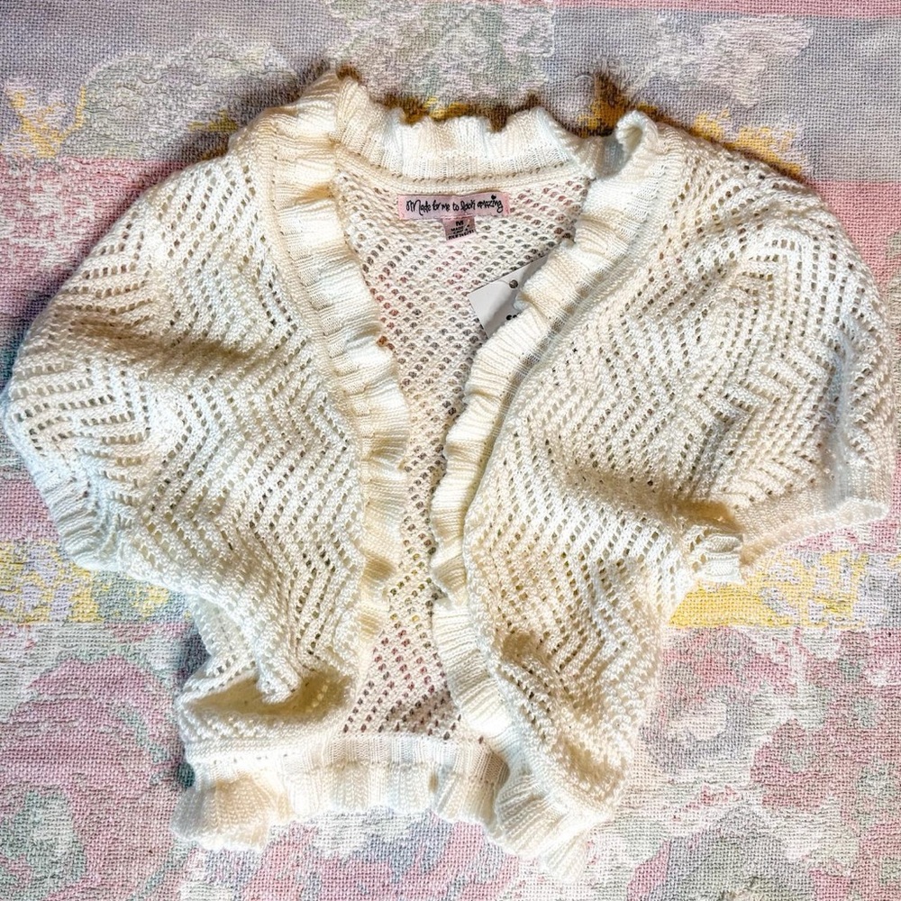 Knit Cardigan Size S/M